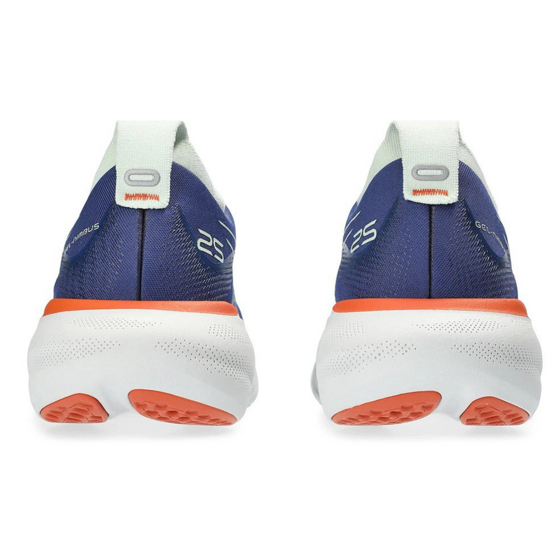 Asics Gel - Nimbus™ 25 Azul Marinho com Laranja e Branco
