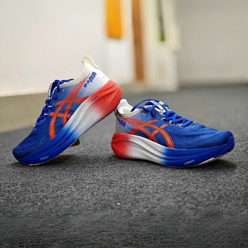 Asics Gel - Nimbus 27 Paris - Azul/Vermelho/Branco