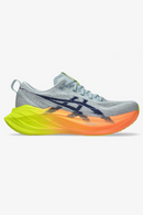 Asics Superblast 2 Paris - Unissex - Cinza com Verde e Laranja