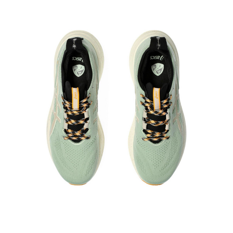 Asics Gel - Nimbus 26 TR - Verde/Creme/Laranja