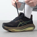 Asics Gel - Nimbus 27 Platinum - Preto/Dourado