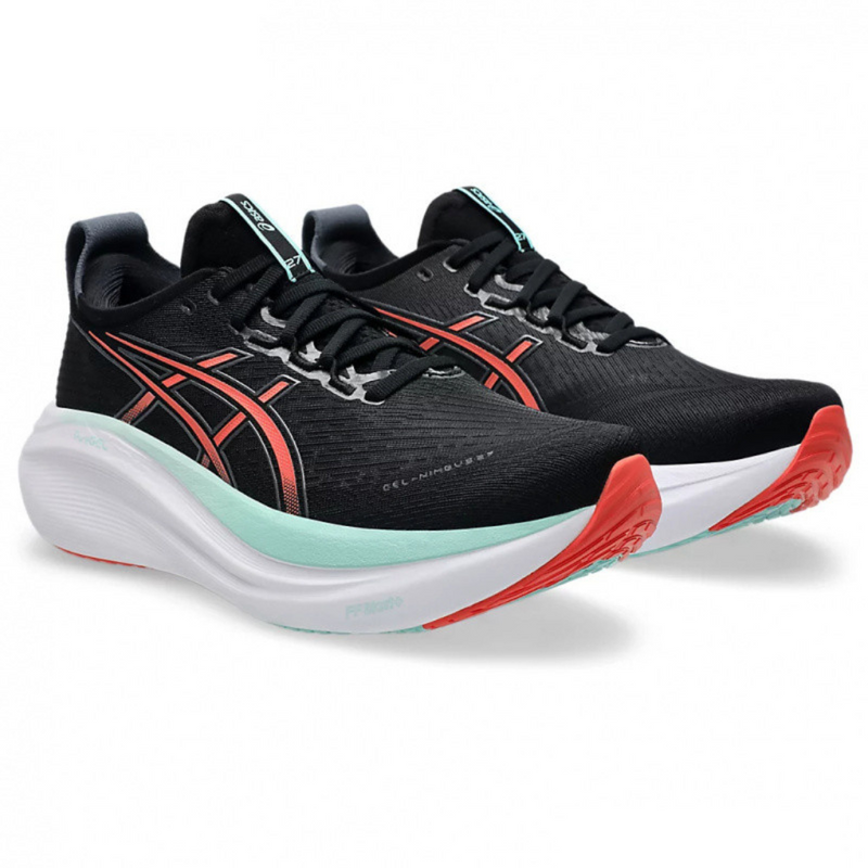 Asics Gel - Nimbus 27 - Preto/Rosa