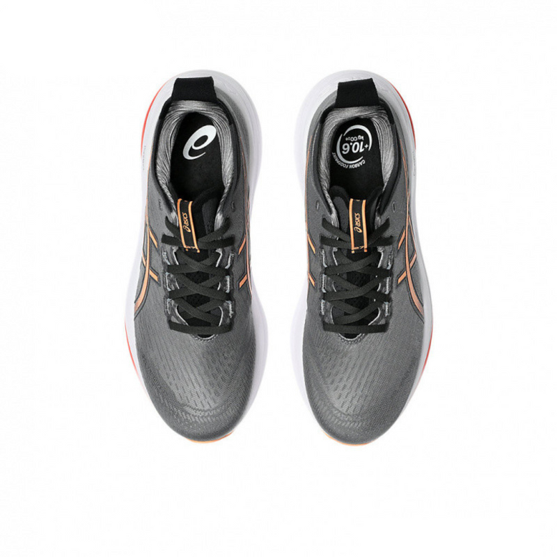 Asics Gel - Nimbus 27 - Cinza/Laranja