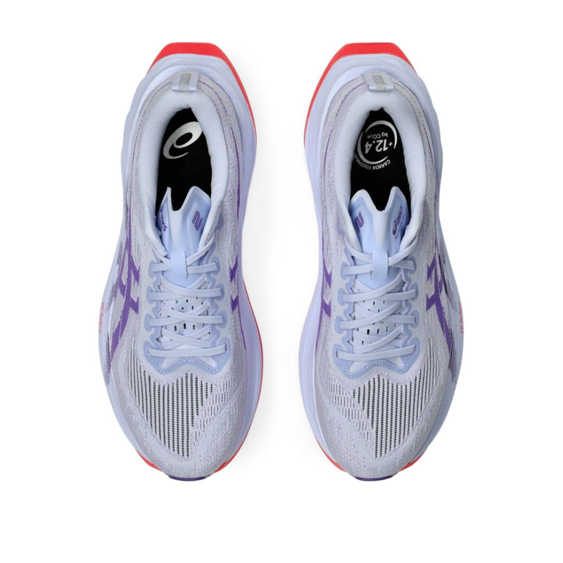 Asics Superblast 2 - Unissex - Cinza/Vermelho