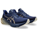 Asics NovaBlast™ 4 Platinum Azul Marinho Dourado