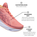 Asics Gel - Nimbus™ 25 - Rosa